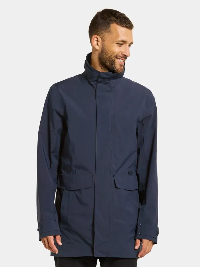 Harry Parka Dark Night Blue Men Didriksons Spring Jackets