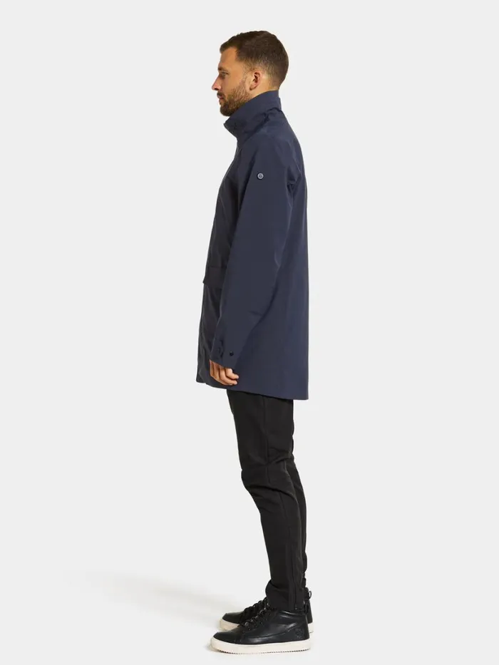 Harry Parka Dark Night Blue Men Didriksons Spring Jackets