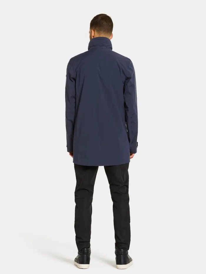 Harry Parka Dark Night Blue Men Didriksons Spring Jackets
