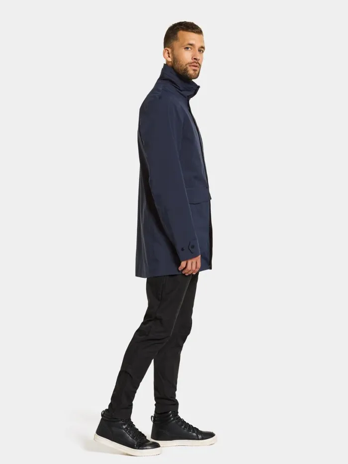 Harry Parka Dark Night Blue Men Didriksons Spring Jackets