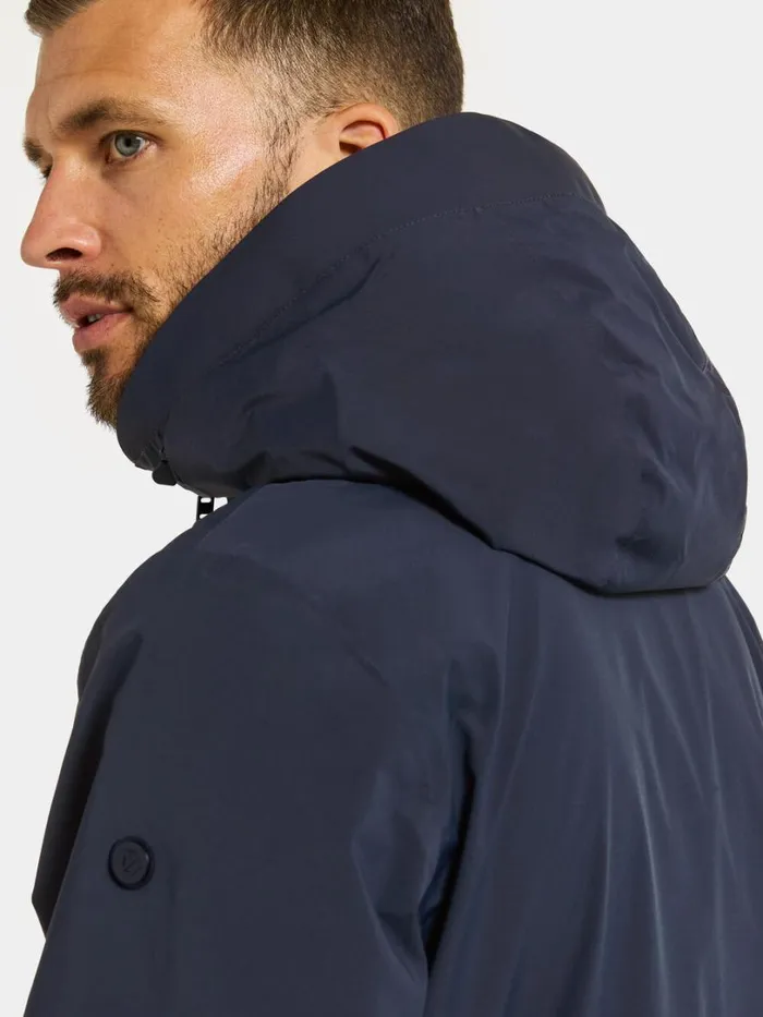 Harry Parka Dark Night Blue Men Didriksons Spring Jackets