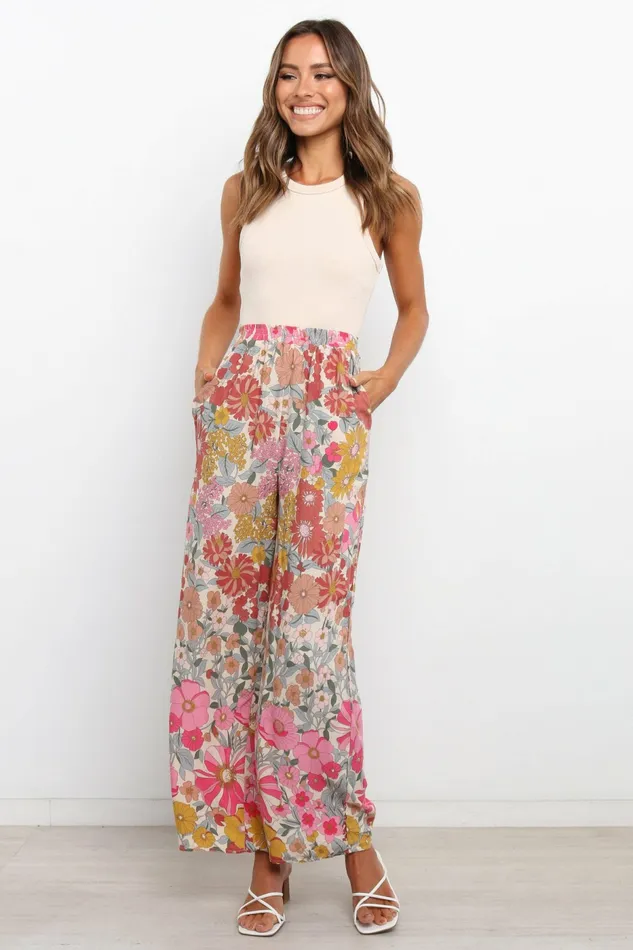 Hart Pant Floral Women Matching Sets Petal and Pup