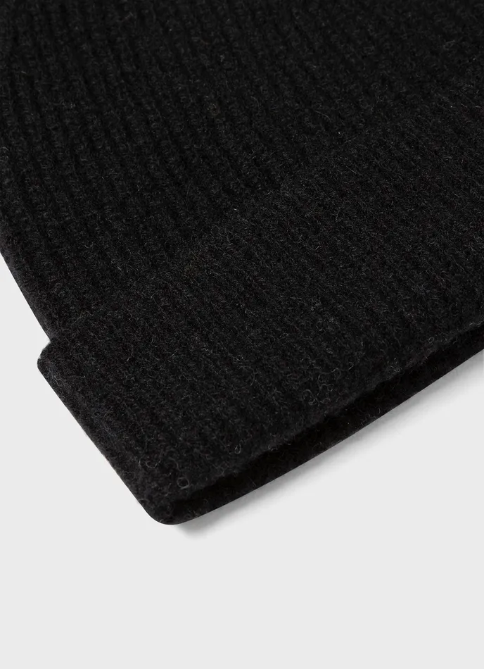 Hats Scarves and Gloves ussunspel MenWomen Cashmere Ribbed Hat Black Hats Scarves and Gloves ussunspel MenWomen Cashmere Ribbed Hat Black