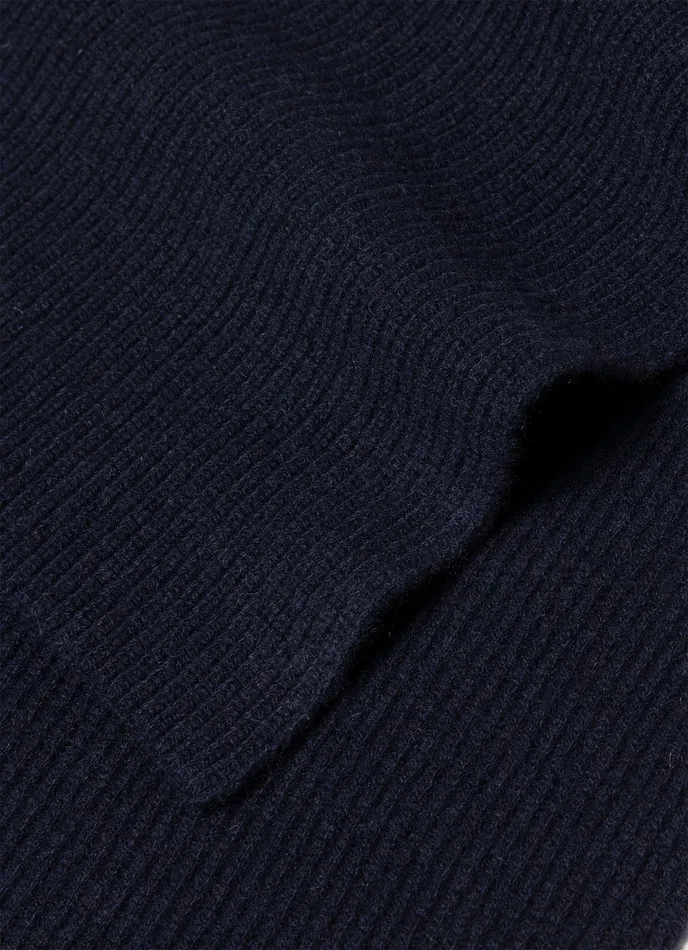Hats Scarves Gloves MenWomen ussunspel Cashmere Ribbed Scarf Navy Hats Scarves Gloves MenWomen ussunspel Cashmere Ribbed Scarf Navy