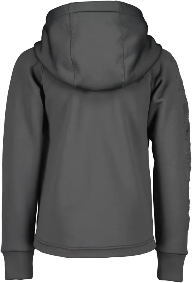 Hekto Kids039 Full Zip Coal Black Kids Didriksons Sweaters and Tshirts