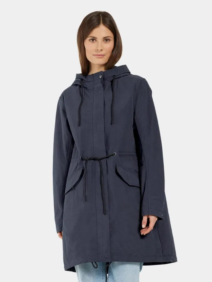 Helen Parka Dark Night Blue Women Didriksons Spring Jackets