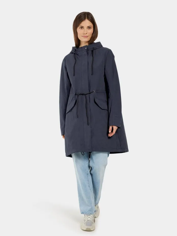 Helen Parka Dark Night Blue Women Didriksons Spring Jackets