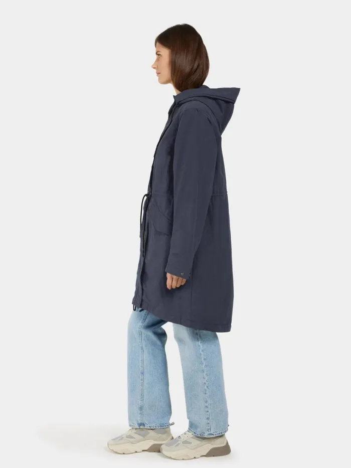 Helen Parka Dark Night Blue Women Didriksons Spring Jackets