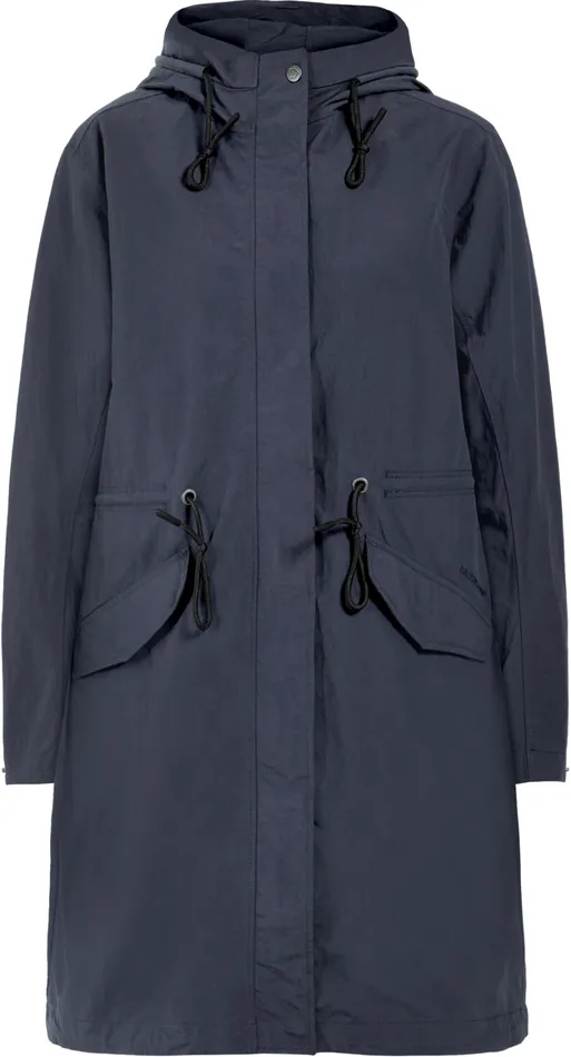 Helen Parka Dark Night Blue Women Didriksons Spring Jackets