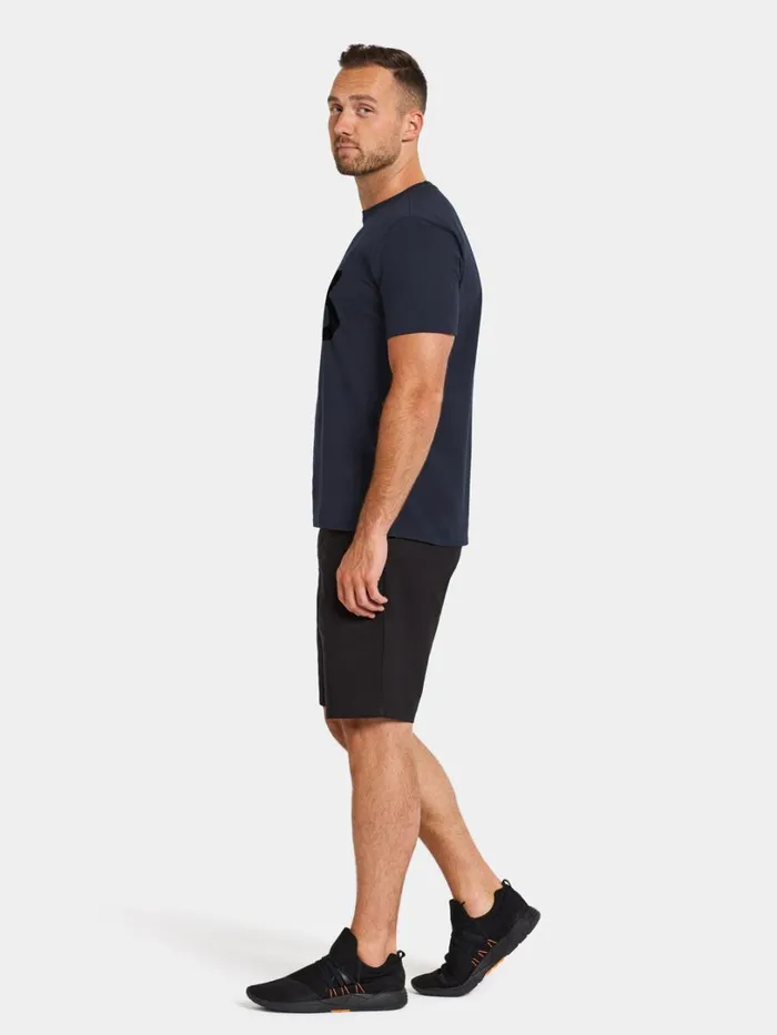 Heritage Printed Men039s Tshirt Dark Night Blue Men Didriksons Tshirts and Polos Heritage Printed Men039s Tshirt Dark Night Blue Men Didriksons Tshirts and Polos
