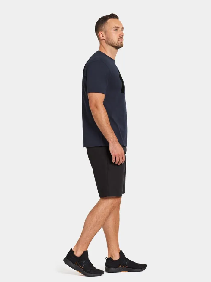 Heritage Printed Men039s Tshirt Dark Night Blue Men Didriksons Tshirts and Polos Heritage Printed Men039s Tshirt Dark Night Blue Men Didriksons Tshirts and Polos