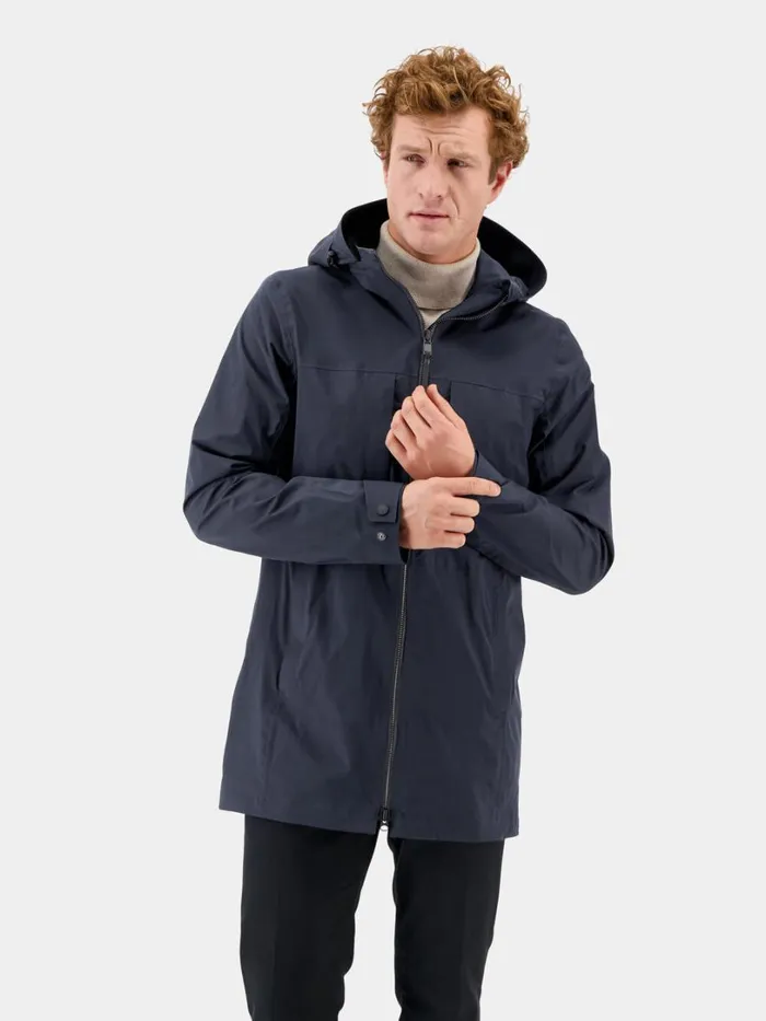 Herman Men039s Parka Dark Night Blue Men Didriksons Lightweight Jackets