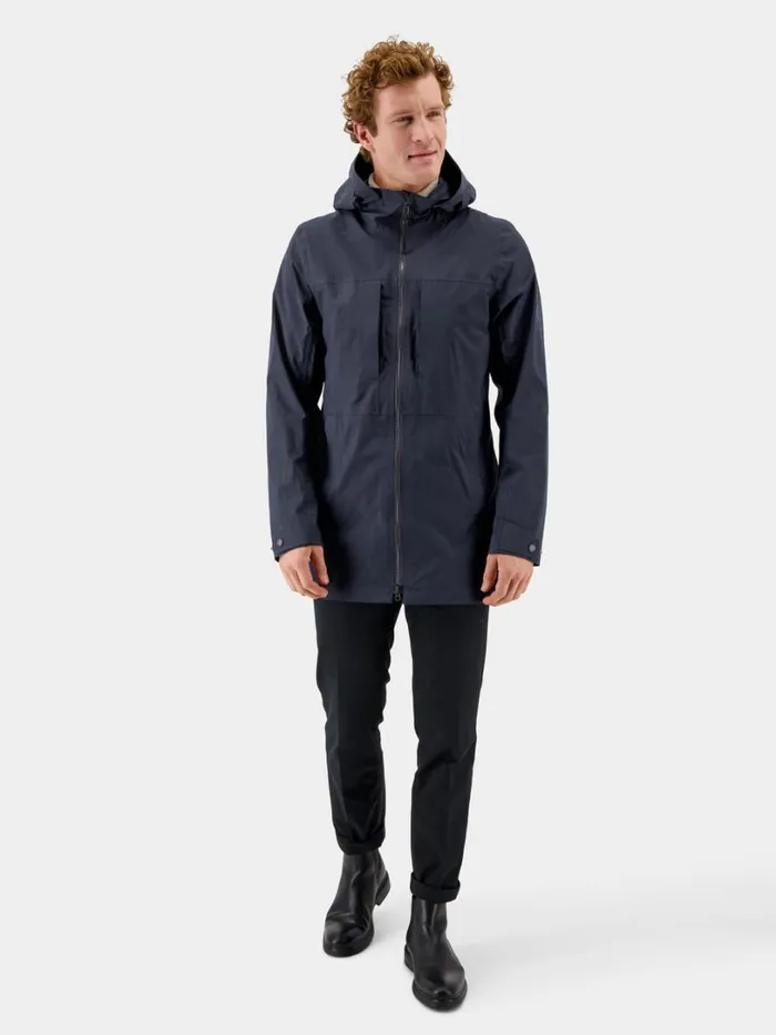 Herman Men039s Parka Dark Night Blue Men Didriksons Lightweight Jackets Herman Men039s Parka Dark Night Blue Men Didriksons Lightweight Jackets
