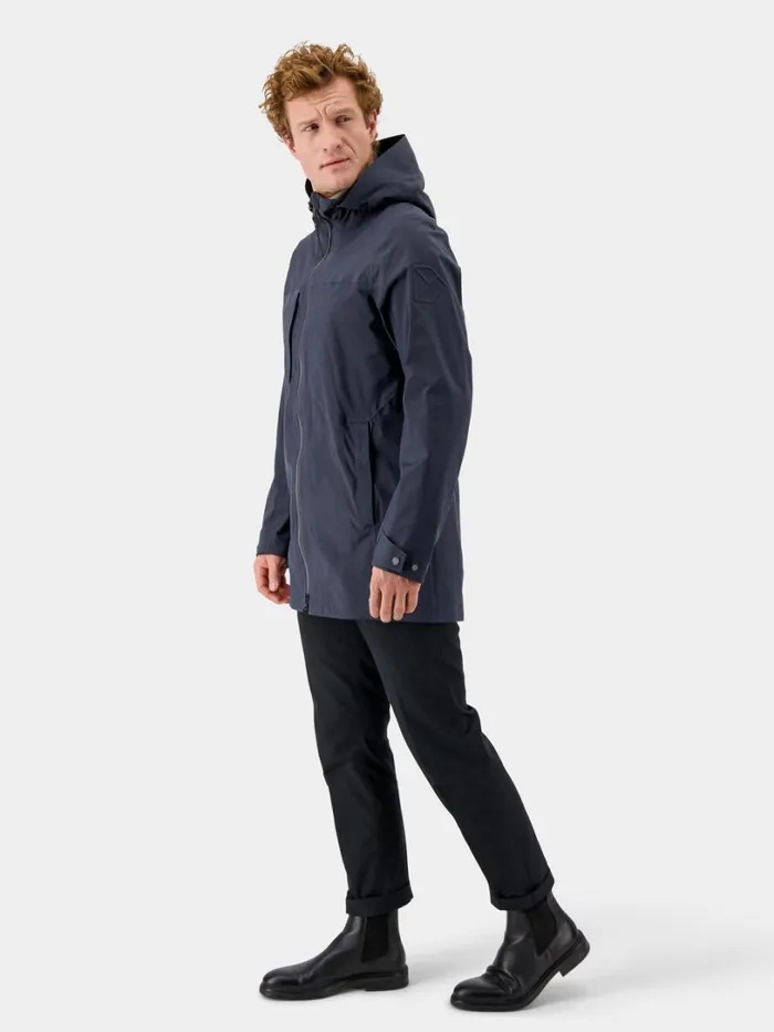 Herman Men039s Parka Dark Night Blue Men Didriksons Lightweight Jackets Herman Men039s Parka Dark Night Blue Men Didriksons Lightweight Jackets