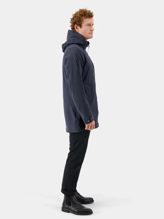 Herman Men039s Parka Dark Night Blue Men Didriksons Lightweight Jackets Herman Men039s Parka Dark Night Blue Men Didriksons Lightweight Jackets