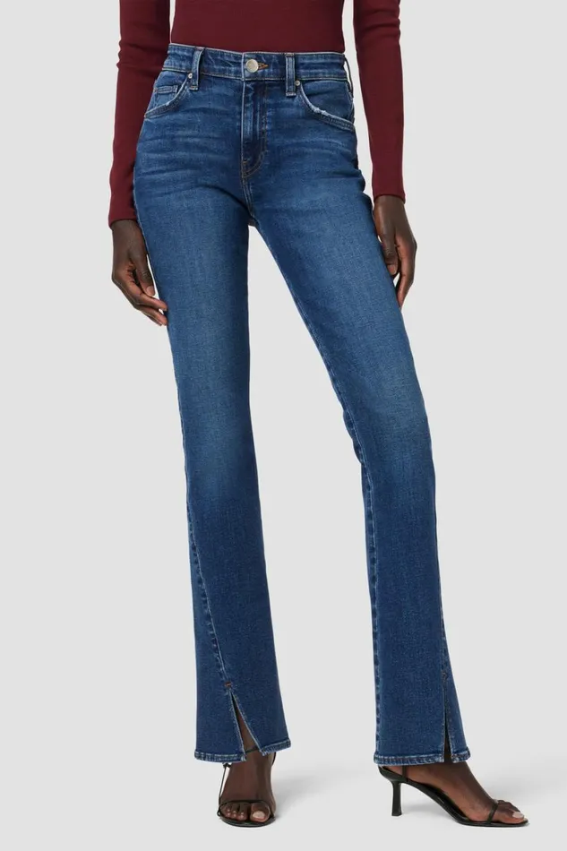 Hudson Jeans Bootcut Barbara HighRise Baby Bootcut Jean W Split Hem Indigo Bells 8211 Women Hudson Jeans Bootcut Barbara HighRise Baby Bootcut Jean W Split Hem Indigo Bells 8211 Women