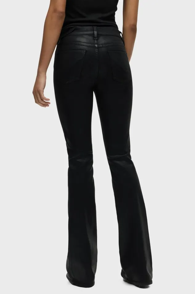 Hudson Jeans Bootcut Barbara HighRise Bootcut Jean Coated Black Beauty 8211 Women Hudson Jeans Bootcut Barbara HighRise Bootcut Jean Coated Black Beauty 8211 Women