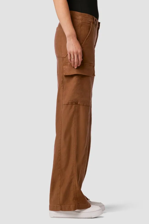 Hudson Jeans Cargo MidRise Utility Wide Leg Cargo Caramel Cafe 8211 Women Hudson Jeans Cargo MidRise Utility Wide Leg Cargo Caramel Cafe 8211 Women