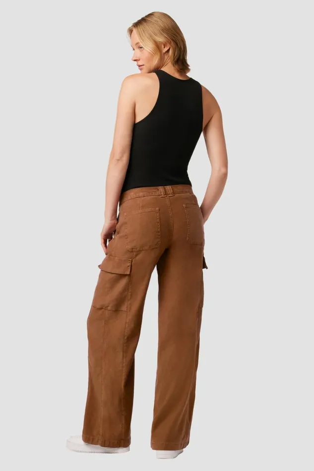 Hudson Jeans Cargo MidRise Utility Wide Leg Cargo Caramel Cafe 8211 Women Hudson Jeans Cargo MidRise Utility Wide Leg Cargo Caramel Cafe 8211 Women