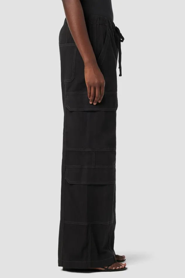 Hudson Jeans Cargo Parachute Wide Leg Cargo Black 8211 Women Hudson Jeans Cargo Parachute Wide Leg Cargo Black 8211 Women