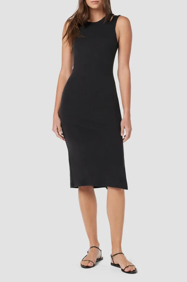 Hudson Jeans Dresses and Jumpsuits Cut Out Maxi Dress Black 8211 Women
