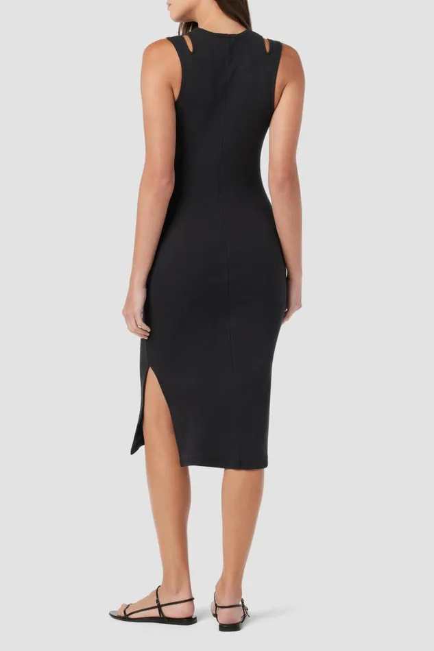 Hudson Jeans Dresses and Jumpsuits Cut Out Maxi Dress Black 8211 Women
