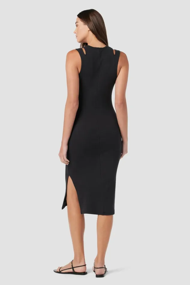 Hudson Jeans Dresses and Jumpsuits Cut Out Maxi Dress Black 8211 Women