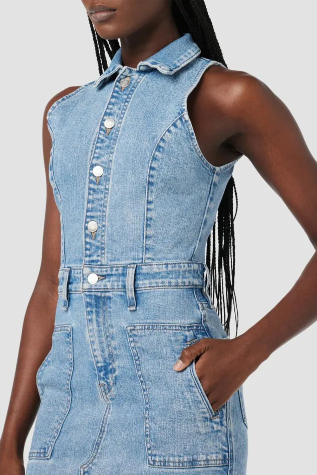 Hudson Jeans Dresses and Jumpsuits Halter Utility Dress Offsite 8211 Women Hudson Jeans Dresses and Jumpsuits Halter Utility Dress Offsite 8211 Women