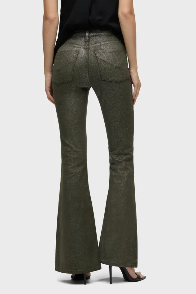 Hudson Jeans Flare Holly HighRise Flare Jean Cypress Glitter 8211 Women Hudson Jeans Flare Holly HighRise Flare Jean Cypress Glitter 8211 Women