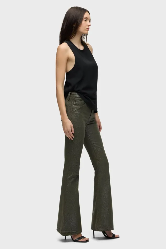 Hudson Jeans Flare Holly HighRise Flare Jean Cypress Glitter 8211 Women Hudson Jeans Flare Holly HighRise Flare Jean Cypress Glitter 8211 Women