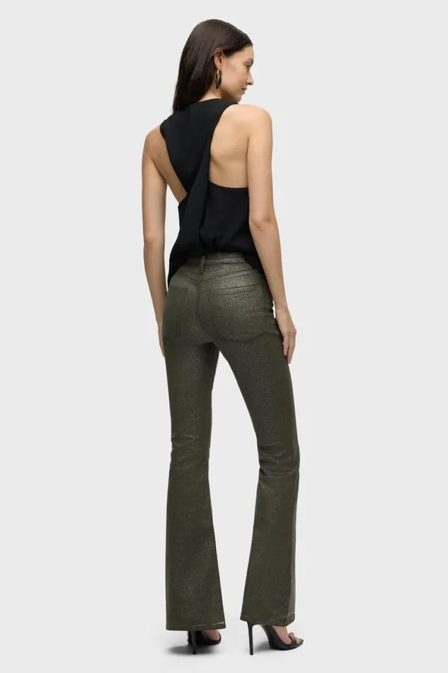 Hudson Jeans Flare Holly HighRise Flare Jean Cypress Glitter 8211 Women Hudson Jeans Flare Holly HighRise Flare Jean Cypress Glitter 8211 Women