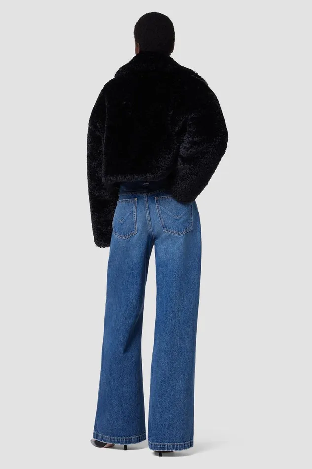 Hudson Jeans Jackets and Outerwear Cropped Plush Teddy Fur Jacket Black 8211 Women Hudson Jeans Jackets and Outerwear Cropped Plush Teddy Fur Jacket Black 8211 Women