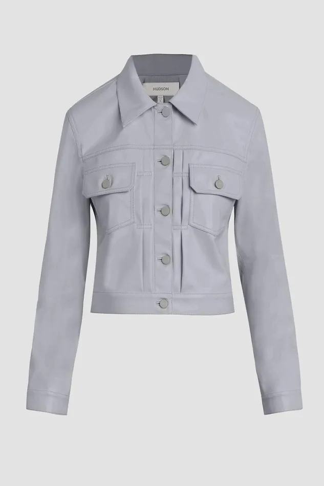 Hudson Jeans Jackets and Outerwear Lola Shrunken Trucker Jacket Ultimate Gray 8211 Women Hudson Jeans Jackets and Outerwear Lola Shrunken Trucker Jacket Ultimate Gray 8211 Women