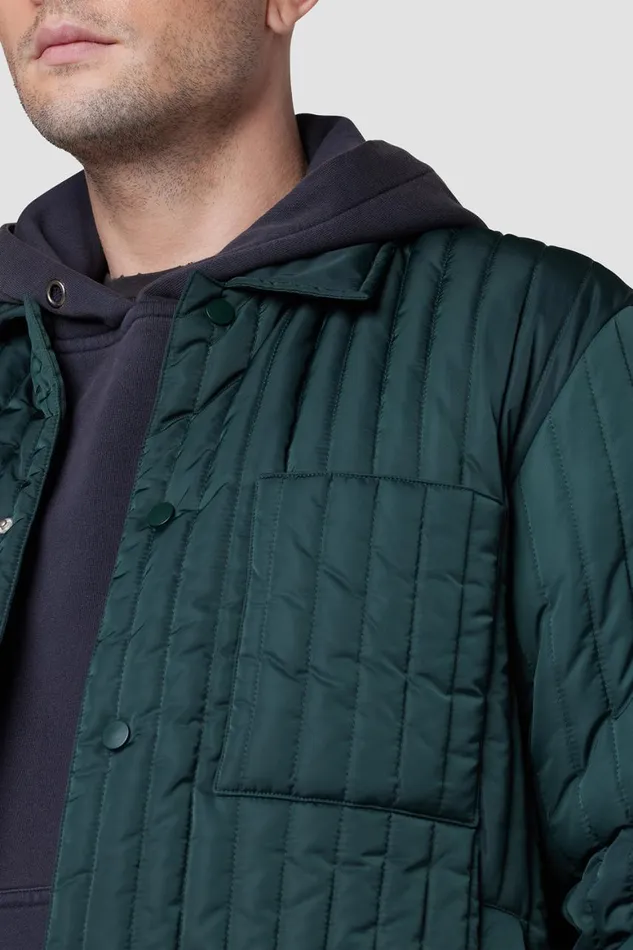Hudson Jeans Jackets and Outerwear Quilted Jacket Green 8211 Men Hudson Jeans Jackets and Outerwear Quilted Jacket Green 8211 Men