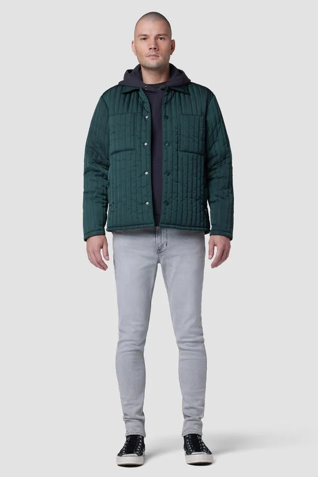 Hudson Jeans Jackets and Outerwear Quilted Jacket Green 8211 Men Hudson Jeans Jackets and Outerwear Quilted Jacket Green 8211 Men