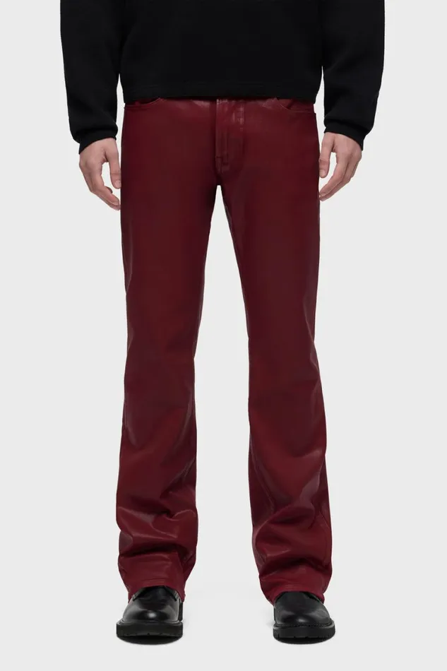 Hudson Jeans Kick Flare Walker Kick Flare Red Wax 8211 Men
