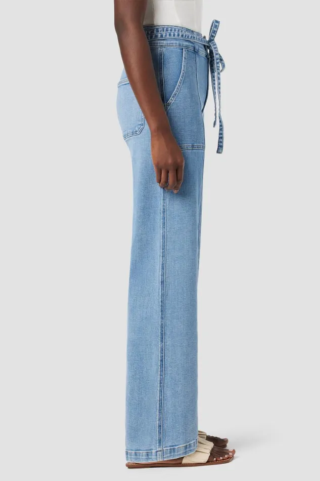 Hudson Jeans Pants Tie Waist Wide Leg Trouser Stardom 8211 Women Hudson Jeans Pants Tie Waist Wide Leg Trouser Stardom 8211 Women
