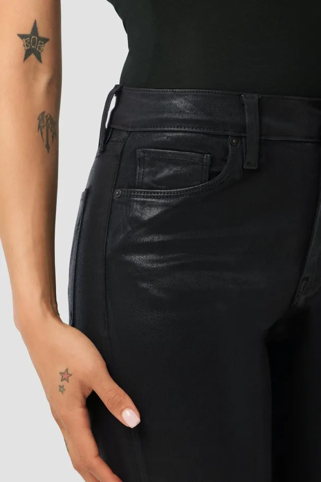 Hudson Jeans Petite Inseams Barbara HighRise Bootcut Petite Jean Noir Coated 8211 Women Hudson Jeans Petite Inseams Barbara HighRise Bootcut Petite Jean Noir Coated 8211 Women