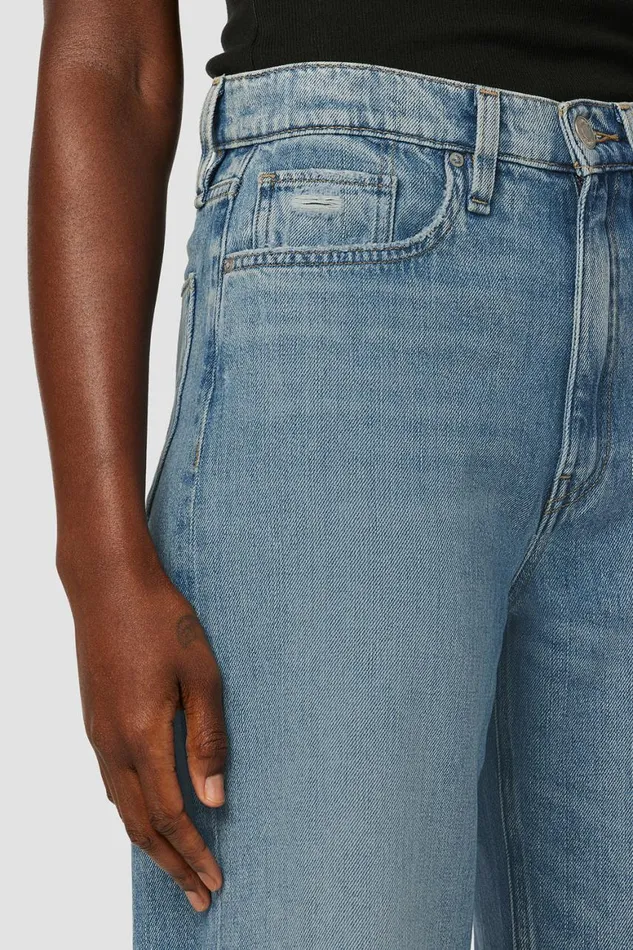 Hudson Jeans Petite Inseams Jodie HighRise Loose Wide Leg Petite Jean Thunder Destructed 8211 Women Hudson Jeans Petite Inseams Jodie HighRise Loose Wide Leg Petite Jean Thunder Destructed 8211 Women