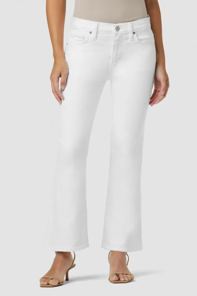 Hudson Jeans Petite Inseams Nico MidRise Bootcut Crop Petite Jean White 8211 Women Hudson Jeans Petite Inseams Nico MidRise Bootcut Crop Petite Jean White 8211 Women