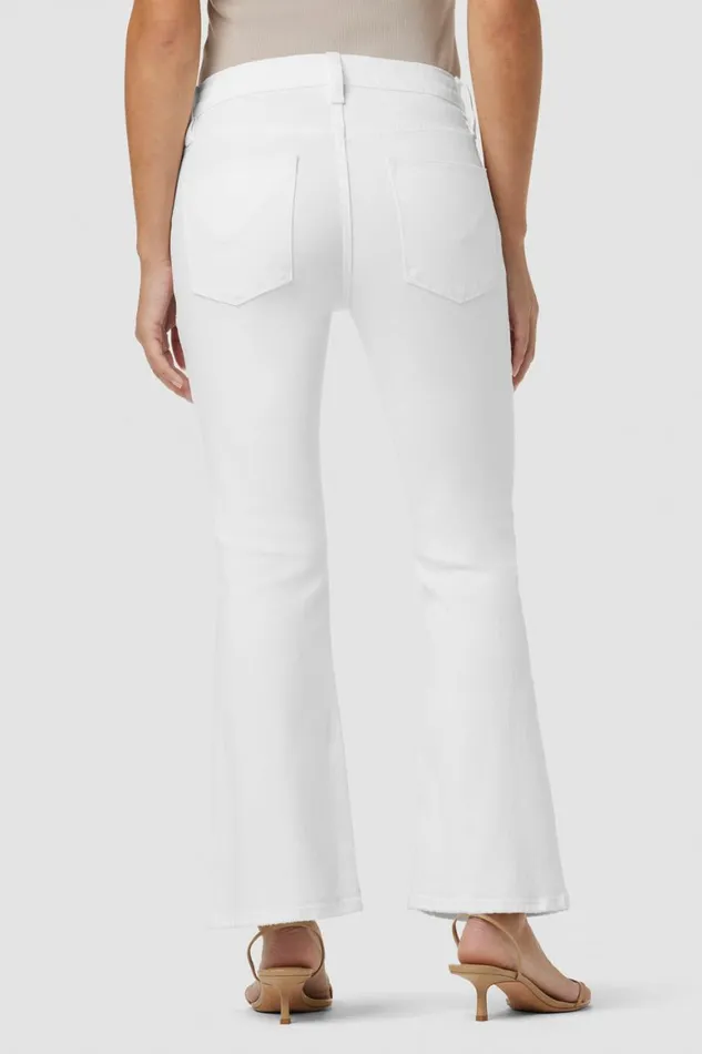 Hudson Jeans Petite Inseams Nico MidRise Bootcut Crop Petite Jean White 8211 Women Hudson Jeans Petite Inseams Nico MidRise Bootcut Crop Petite Jean White 8211 Women