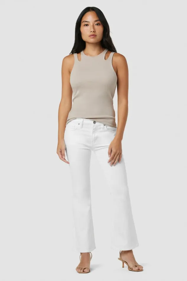 Hudson Jeans Petite Inseams Nico MidRise Bootcut Crop Petite Jean White 8211 Women Hudson Jeans Petite Inseams Nico MidRise Bootcut Crop Petite Jean White 8211 Women