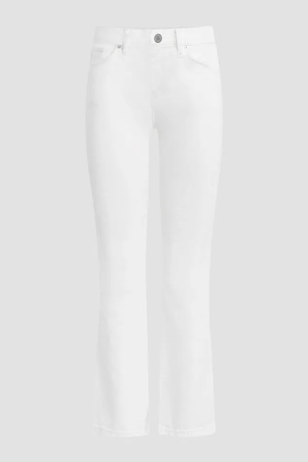 Hudson Jeans Petite Inseams Nico MidRise Bootcut Crop Petite Jean White 8211 Women Hudson Jeans Petite Inseams Nico MidRise Bootcut Crop Petite Jean White 8211 Women