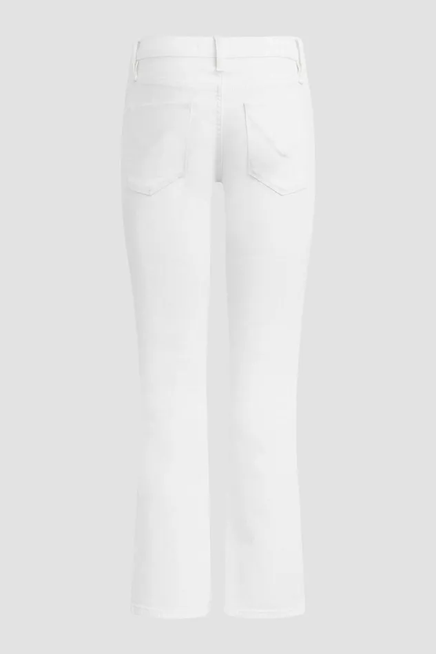 Hudson Jeans Petite Inseams Nico MidRise Bootcut Crop Petite Jean White 8211 Women Hudson Jeans Petite Inseams Nico MidRise Bootcut Crop Petite Jean White 8211 Women