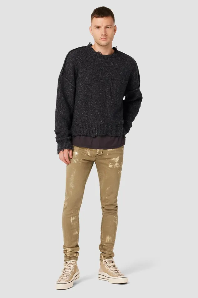 Hudson Jeans Skinny Zack Skinny Jean 36034 Inseam Bronze Foil 8211 Men Hudson Jeans Skinny Zack Skinny Jean 36034 Inseam Bronze Foil 8211 Men