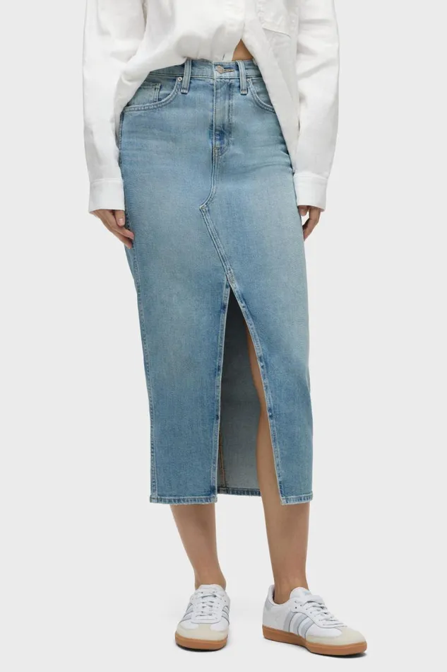 Hudson Jeans Skirts Reconstructed Skirt Offshore 8211 Women