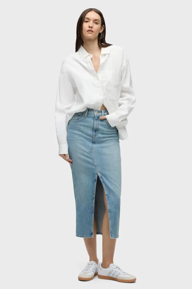 Hudson Jeans Skirts Reconstructed Skirt Offshore 8211 Women Hudson Jeans Skirts Reconstructed Skirt Offshore 8211 Women
