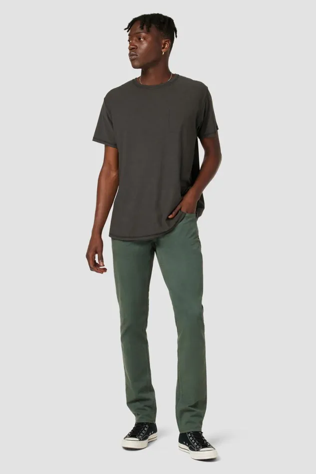 Hudson Jeans Slim Blake Slim Straight Twill Pant Pine 8211 Men