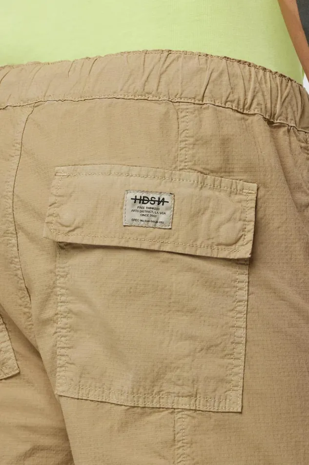 Hudson Jeans Straight Leg Drawcord Cargo Pant Ripstop Tan 8211 Men Hudson Jeans Straight Leg Drawcord Cargo Pant Ripstop Tan 8211 Men