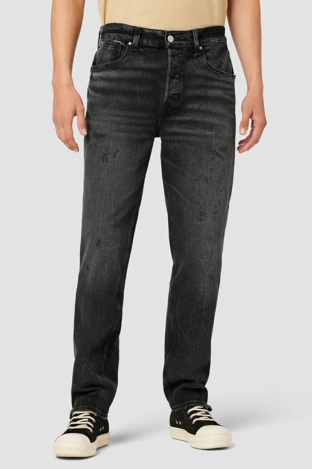 Hudson Jeans Straight Leg Reese Straight Leg Jean 32034 Inseam Onyx 8211 Men